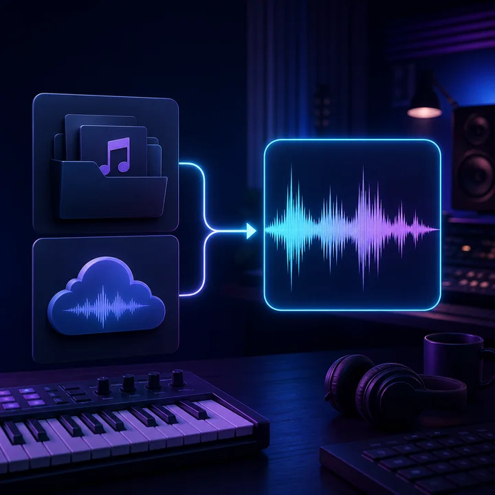 Seleziona il Tuo Audio