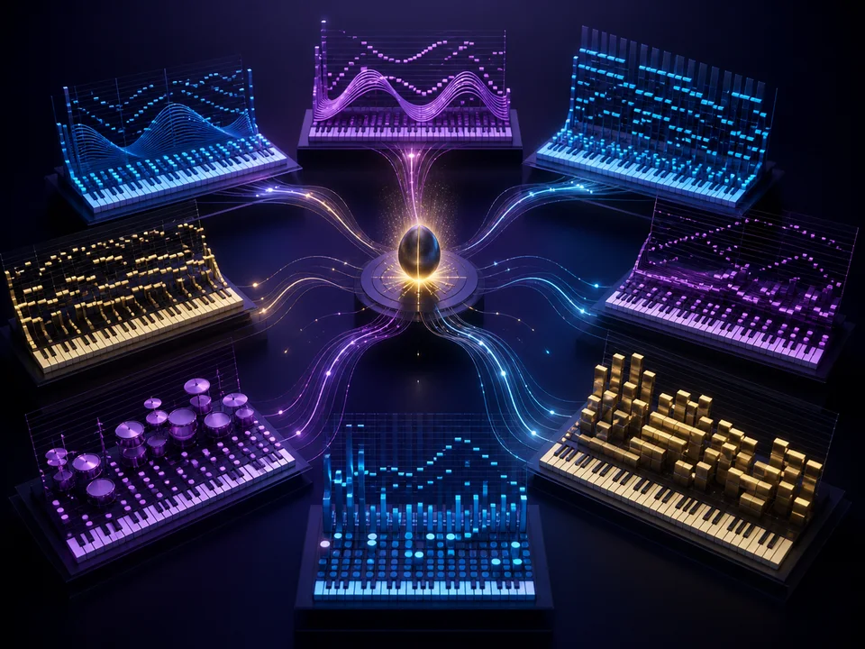 Is This Just a MIDI File Library or Does It Actually Generate New Compositions?