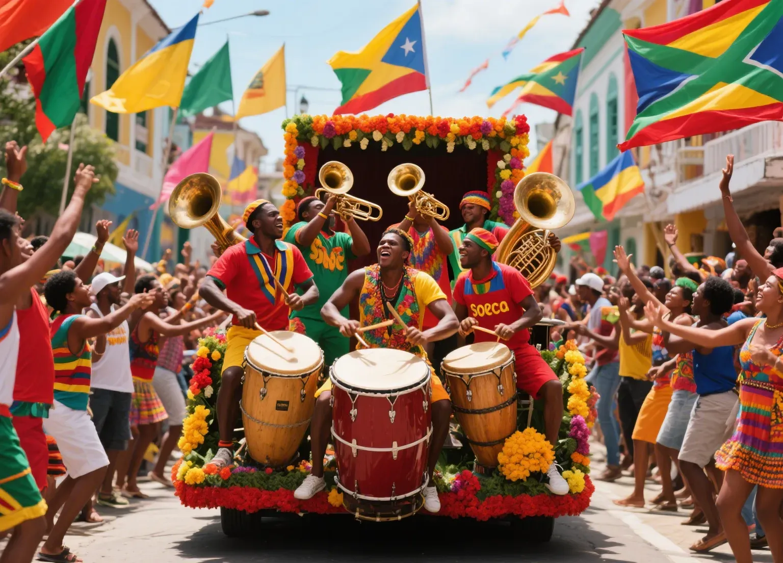 Soca Music AI Generator - Ignite Caribbean Fire and Joy - AI Music Generation